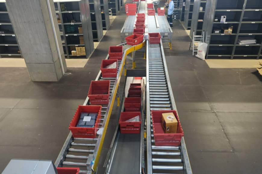Interroll och Teknokom har levererat ett helautomatiserat och fjärrövervakat materialhanteringssystem för Karaca Group i Turkiet